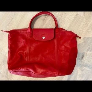 SOLD✖️✖️Authentic Longchamp leather tote bag